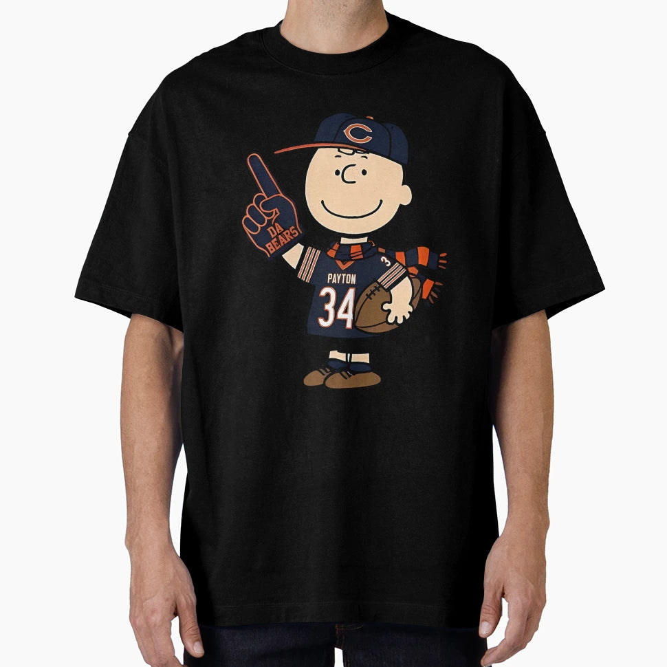 Snoopy Chicago Bears T-Shirt - Minimalist Print Unisex - T-Shirt, Sweatshirt, Hoodie