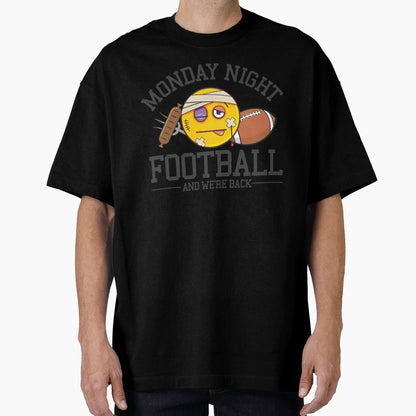 Monday Night Football Emoji T-Shirt - Aesthetic Graphic Men Women - T-Shirt, Sweatshirt, Hoodie