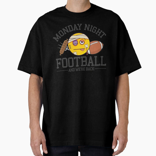 Monday Night Football Emoji T-Shirt - Aesthetic Graphic Men Women - T-Shirt, Sweatshirt, Hoodie