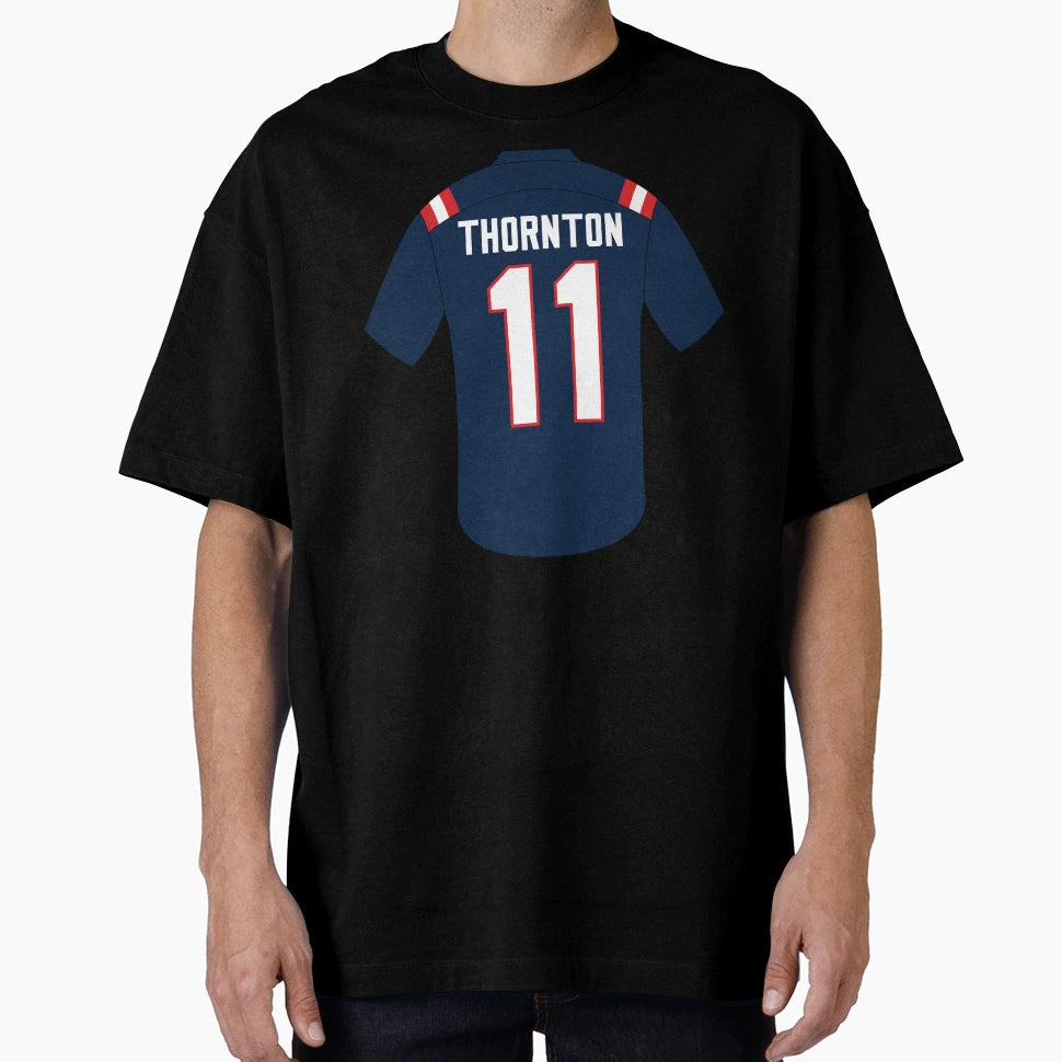 Tyquan Thornton Jersey Number 11 T-Shirt - Streetwear Style for Adults - T-Shirt, Sweatshirt, Hoodie