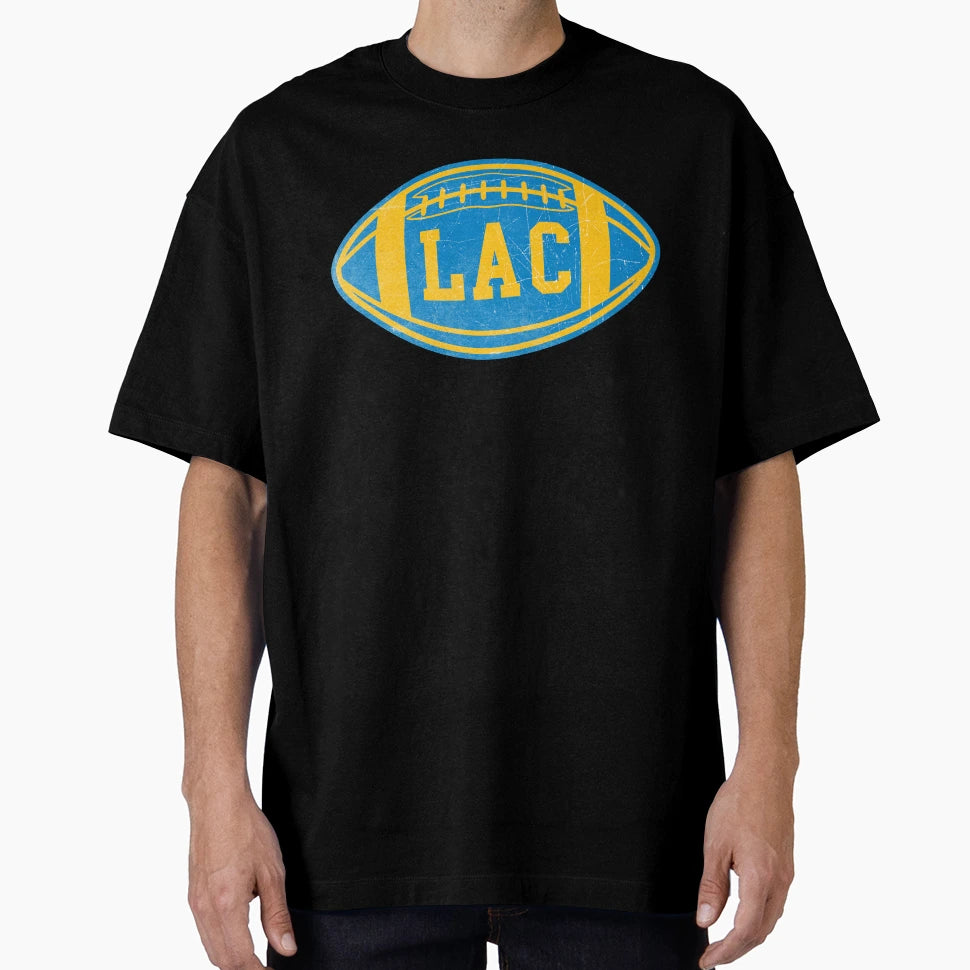 Los Angeles Throwback Football T-Shirt - Trendy Graphic Men Women - T-Shirt, Sweatshirt, Hoodie