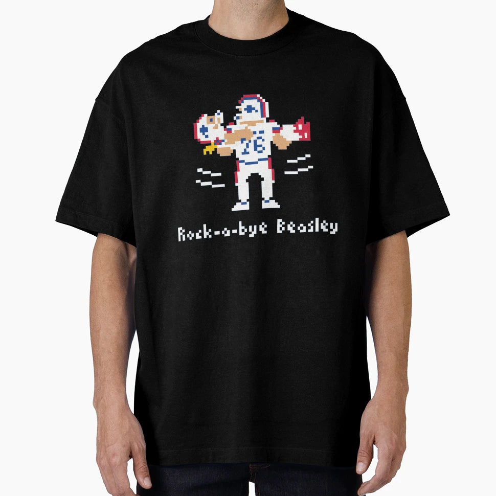 Rock Bye Beasley Funny Football T-Shirt - Aesthetic Graphic Men Women - T-Shirt, Sweatshirt, Hoodie