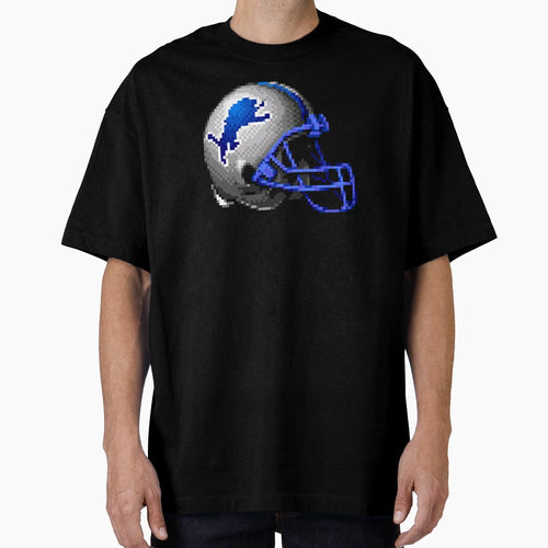 Lions Helmet Sprite T-Shirt - Unique Graphic for Adults - T-Shirt, Sweatshirt, Hoodie