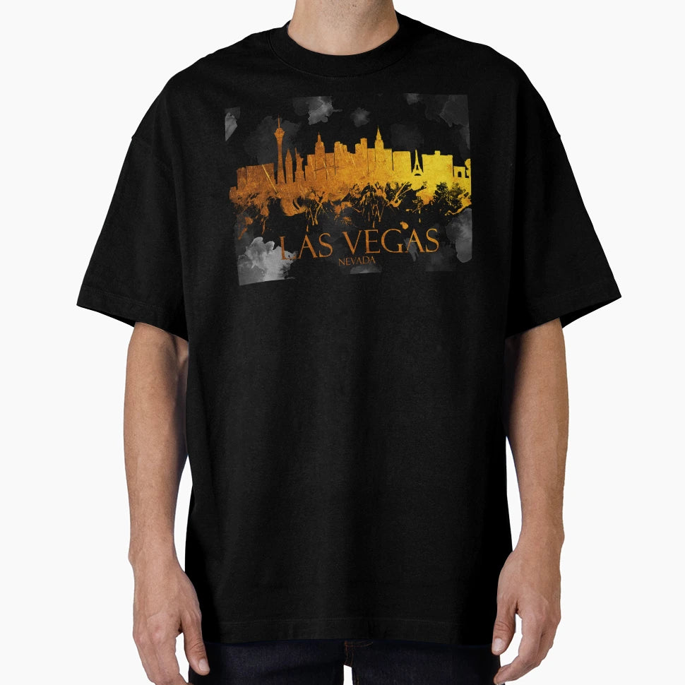Las Vegas Nevada Skyline 15 T-Shirt - Trendy Graphic Men Women - T-Shirt, Sweatshirt, Hoodie