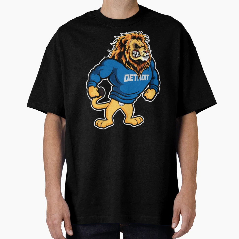 Detroit Lions Football Team T-Shirt - Graphic Print Unisex - T-Shirt, Sweatshirt, Hoodie