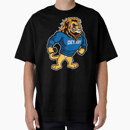 Detroit Lions Football Team T-Shirt - Graphic Print Unisex - T-Shirt, Sweatshirt, Hoodie