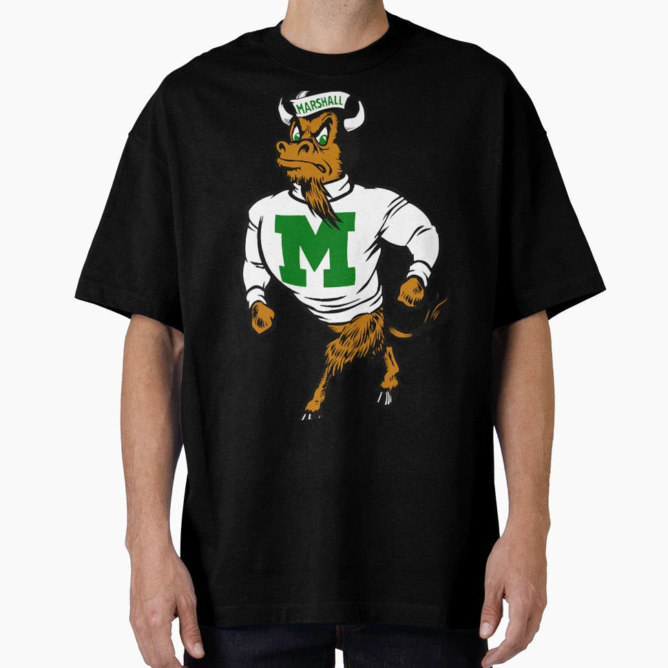 Marshal U Mascot Logo T-Shirt - Minimalist Print Unisex - T-Shirt, Sweatshirt, Hoodie