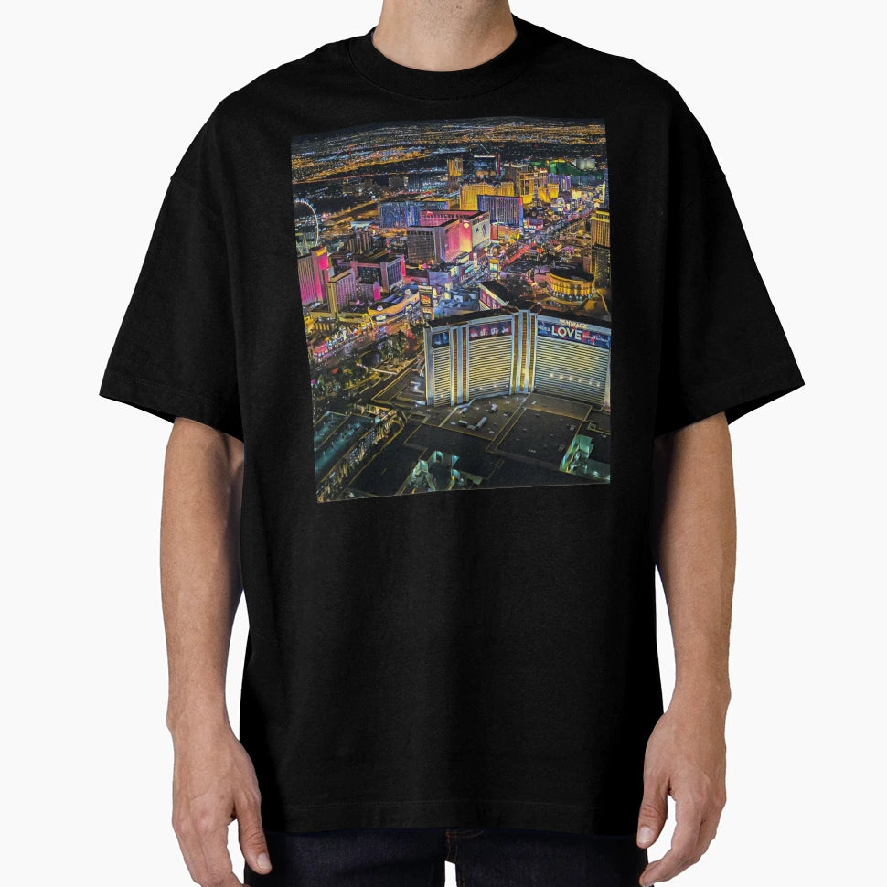Las Vegas Strip T-Shirt - Aesthetic Graphic Unisex - T-Shirt, Sweatshirt, Hoodie