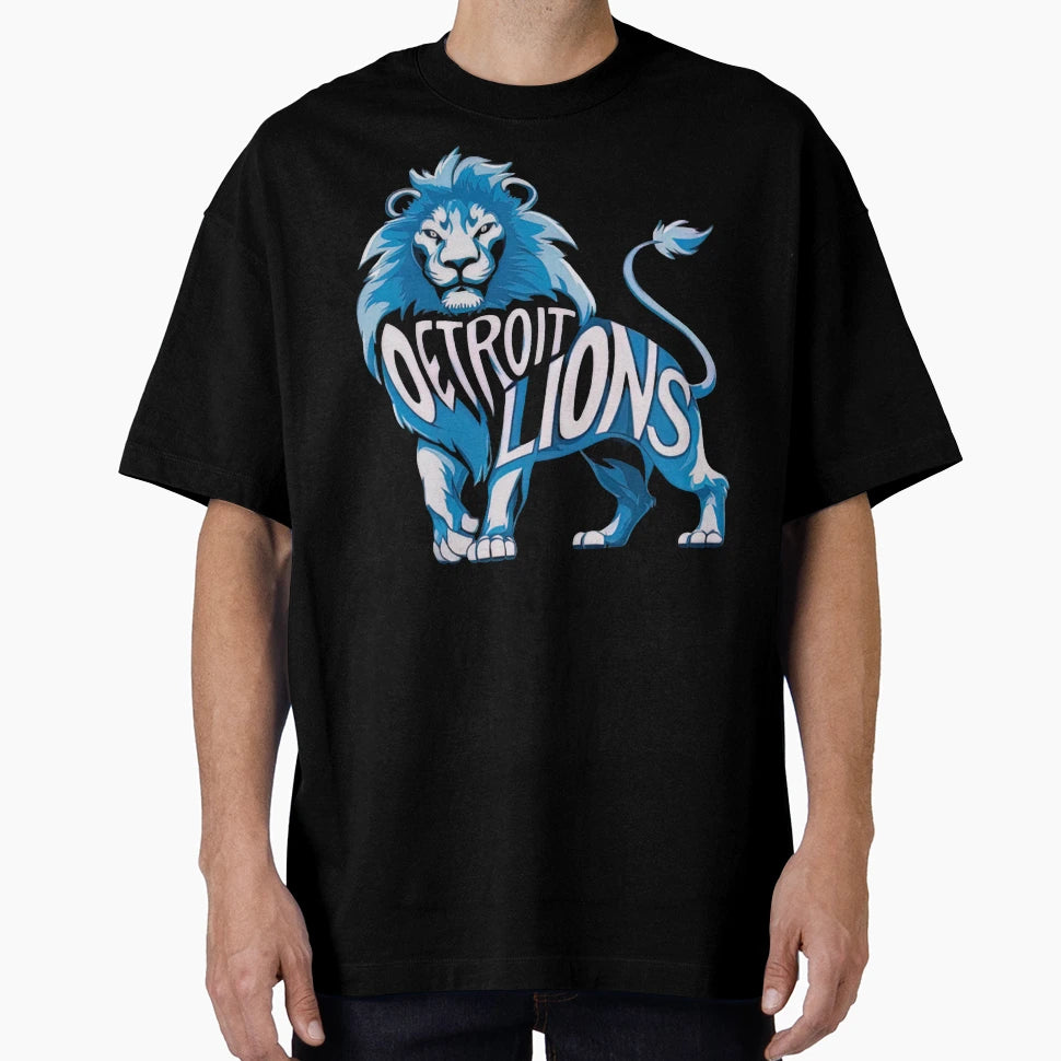 Detroit Lions T-Shirt - Casual Everyday Wear Unisex - T-Shirt, Sweatshirt, Hoodie