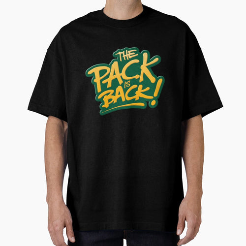 Pack Is Back Green Bay Football T-Shirt - Trendy Graphic Men Women - T-Shirt, Sweatshirt, Hoodie