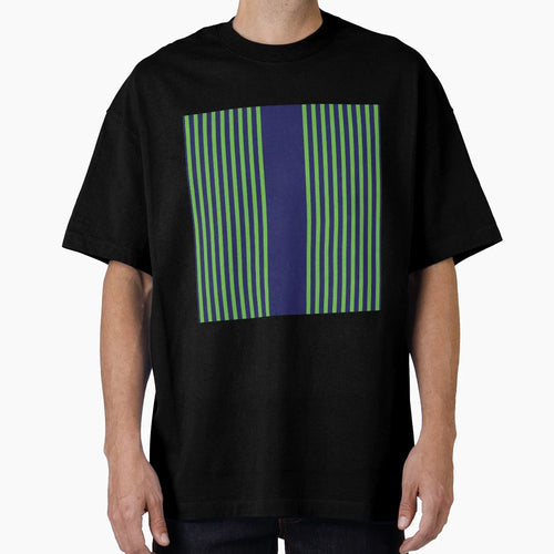 Navy And Green Stripes 2 T-Shirt - Unique Graphic for Adults - T-Shirt, Sweatshirt, Hoodie