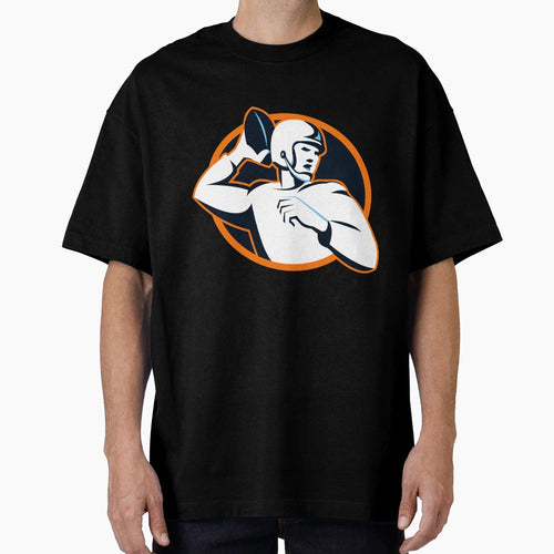 American Football Quarterback Sports T-Shirt - Minimalist Print for Adults - T-Shirt, Sweatshirt, Hoodie
