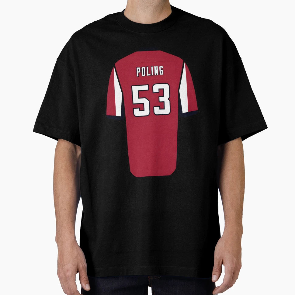 Quentin Poling Jersey T-Shirt - Novelty Apparel for Adults - T-Shirt, Sweatshirt, Hoodie