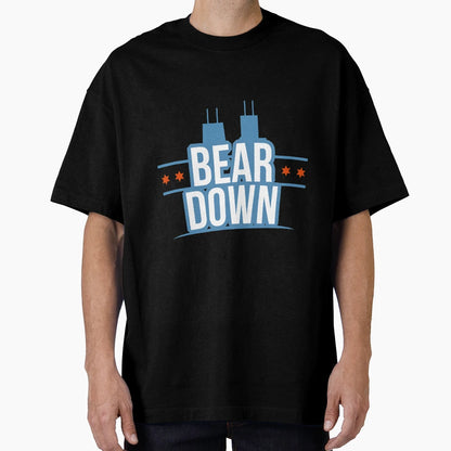 Bear Down City Wordmark Logo T-Shirt - Minimalist Print for Adults - T-Shirt, Sweatshirt, Hoodie