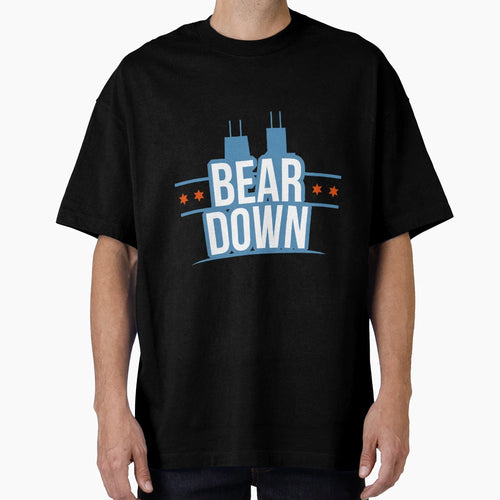 Bear Down City Wordmark Logo T-Shirt - Minimalist Print for Adults - T-Shirt, Sweatshirt, Hoodie