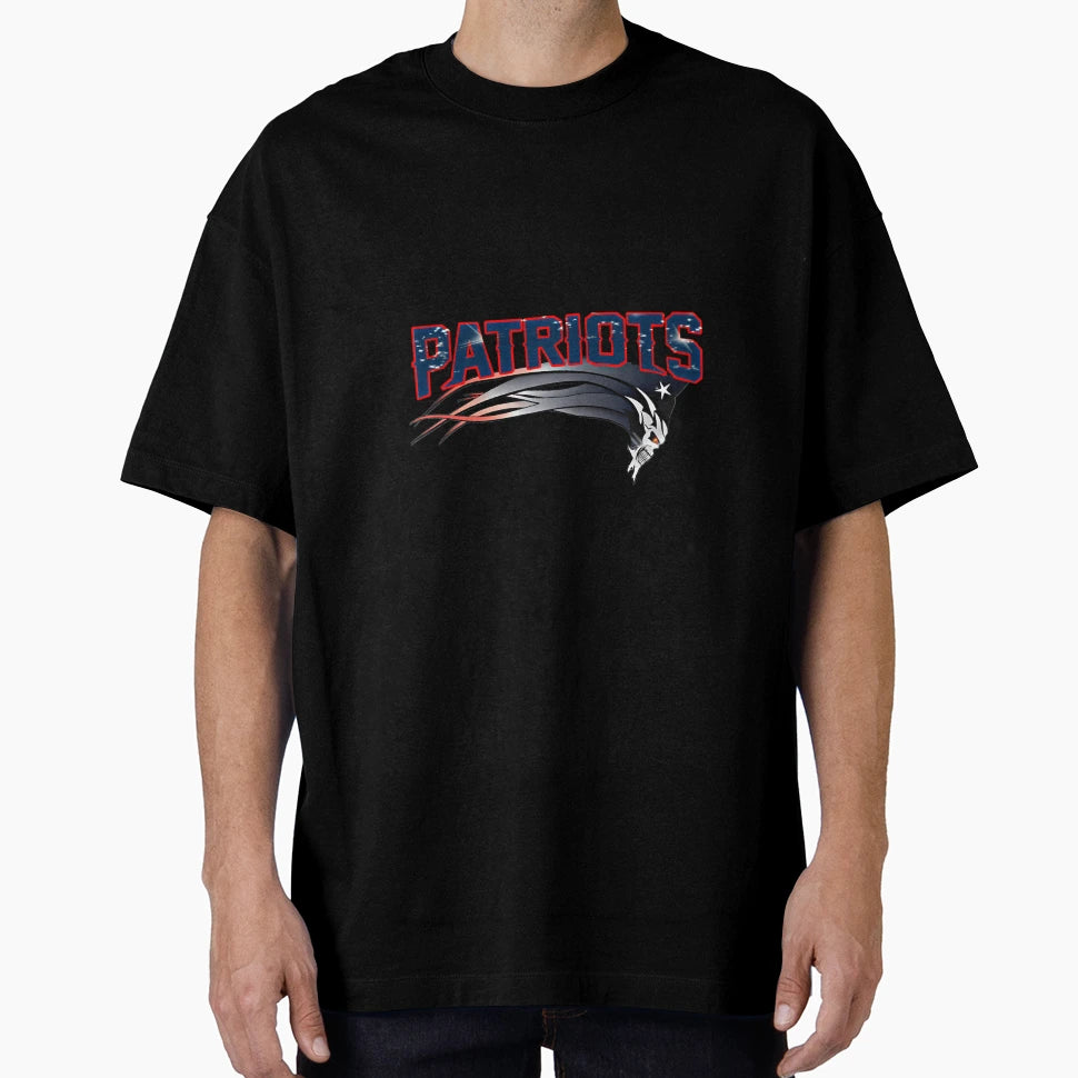 New England Football Skull T-Shirt - Trendy Graphic Men Women - T-Shirt, Sweatshirt, Hoodie