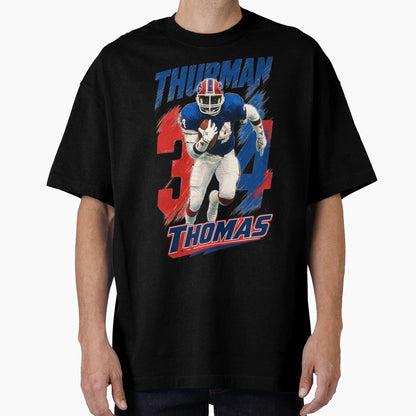 Buffalo Running Legend No 34 90S T-Shirt - Unique Graphic Men Women - T-Shirt, Sweatshirt, Hoodie