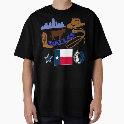 Dallas Tx Logo2 T-Shirt - Minimalist Print for Adults - T-Shirt, Sweatshirt, Hoodie