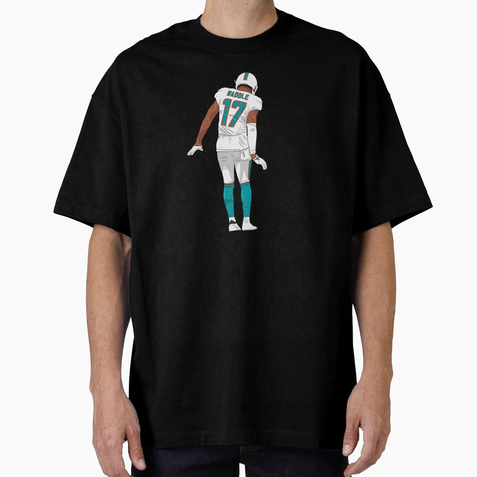 Jaylen Waddle Penguin Celebration T-Shirt - Graphic Print for Adults - T-Shirt, Sweatshirt, Hoodie
