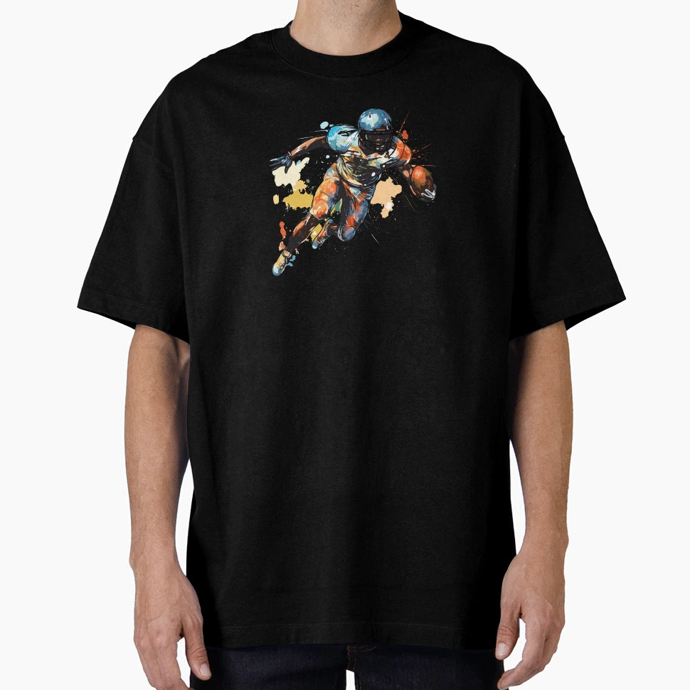Running Back T-Shirt - Graphic Print Unisex - T-Shirt, Sweatshirt, Hoodie