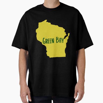 Green Bay Wisconsin Green And Gold T-Shirt - Trendy Graphic Men Women - T-Shirt, Sweatshirt, Hoodie