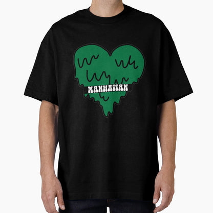 Manhattan College Heart T-Shirt - Minimalist Print for Adults - T-Shirt, Sweatshirt, Hoodie