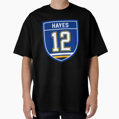 Kevin Hayes St Louis 12 Emblem T-Shirt - Graphic Print Men Women - T-Shirt, Sweatshirt, Hoodie