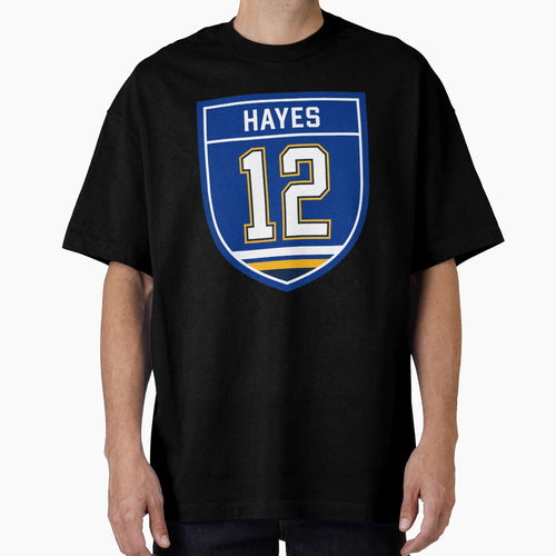 Kevin Hayes St Louis 12 Emblem T-Shirt - Graphic Print Men Women - T-Shirt, Sweatshirt, Hoodie