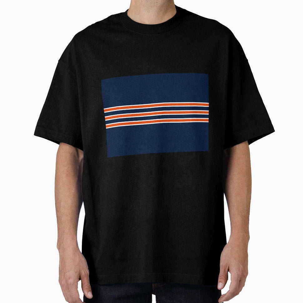 Chicago Bears Pattern T-Shirt - Trendy Graphic for Adults - T-Shirt, Sweatshirt, Hoodie