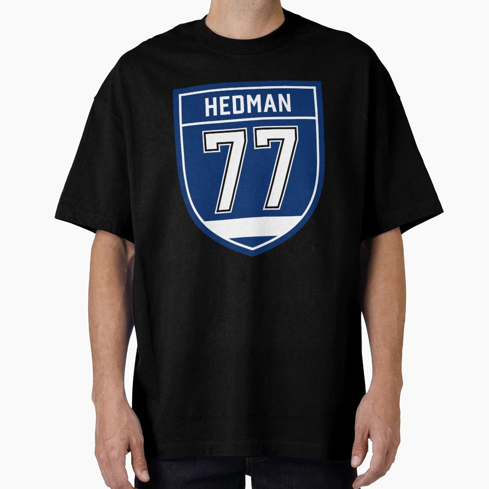 Hedman 77 Emblem T-Shirt - Aesthetic Graphic Men Women - T-Shirt, Sweatshirt, Hoodie
