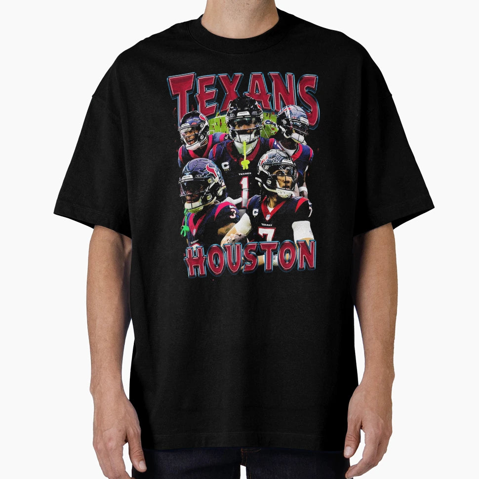 Houston Team T-Shirt - Unique Graphic Men Women - T-Shirt, Sweatshirt, Hoodie