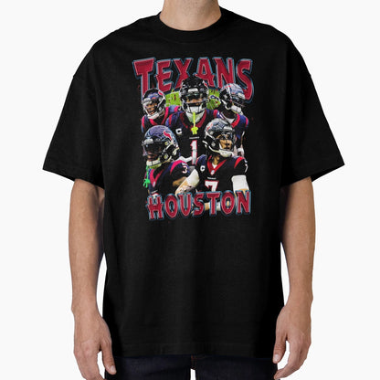 Houston Team T-Shirt - Unique Graphic Men Women - T-Shirt, Sweatshirt, Hoodie