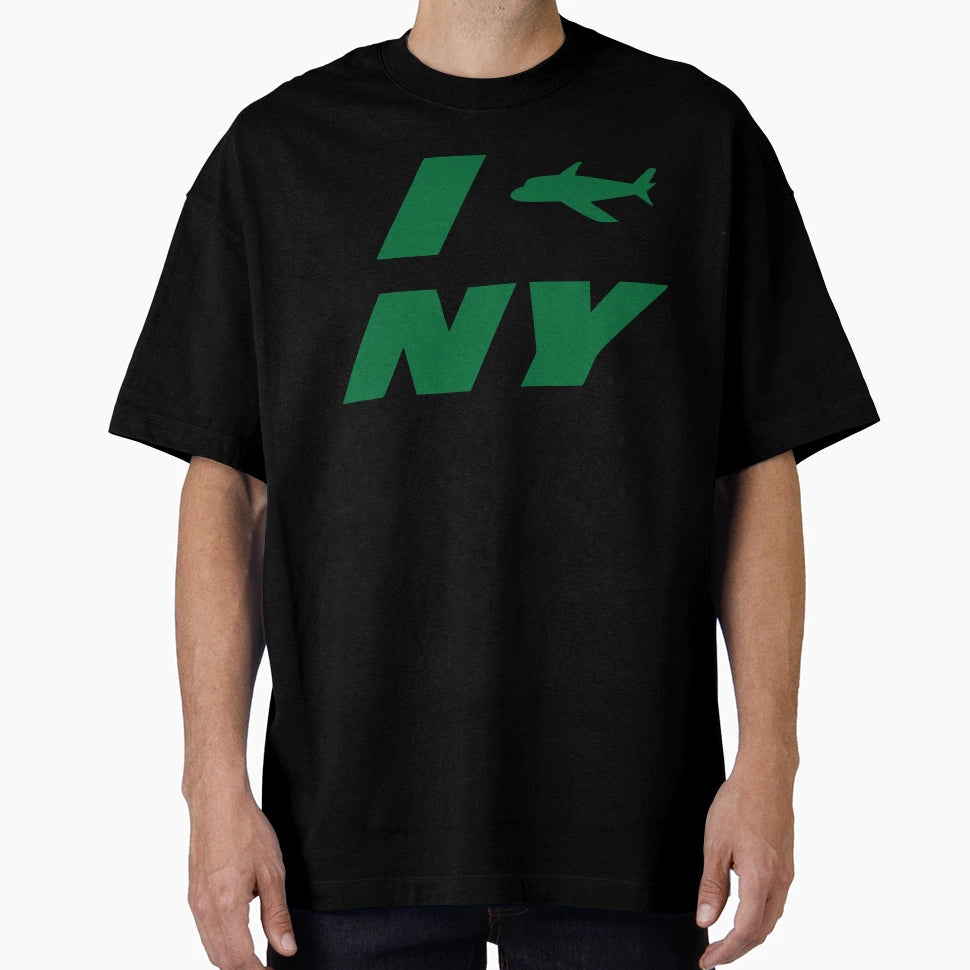 New York Jets I Jet Ny Black T-Shirt - Aesthetic Graphic Men Women - T-Shirt, Sweatshirt, Hoodie