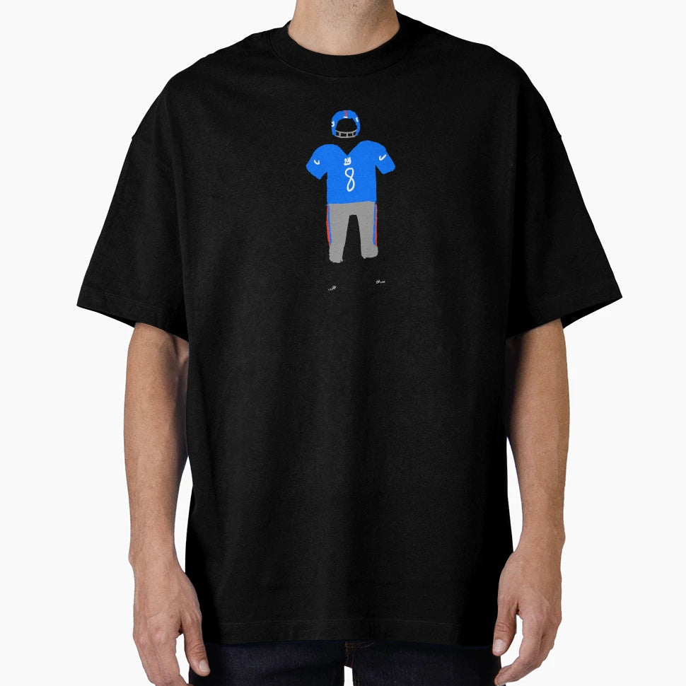 Daniel Jones Giants Doodle T-Shirt - Casual Everyday Wear Unisex - T-Shirt, Sweatshirt, Hoodie