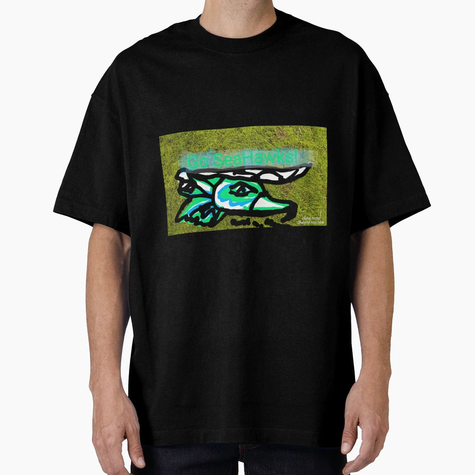 Go Seahawks T-Shirt - Trendy Graphic for Adults - T-Shirt, Sweatshirt, Hoodie