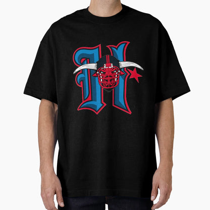 Texans Head T-Shirt - Custom Art Print Men Women - T-Shirt, Sweatshirt, Hoodie