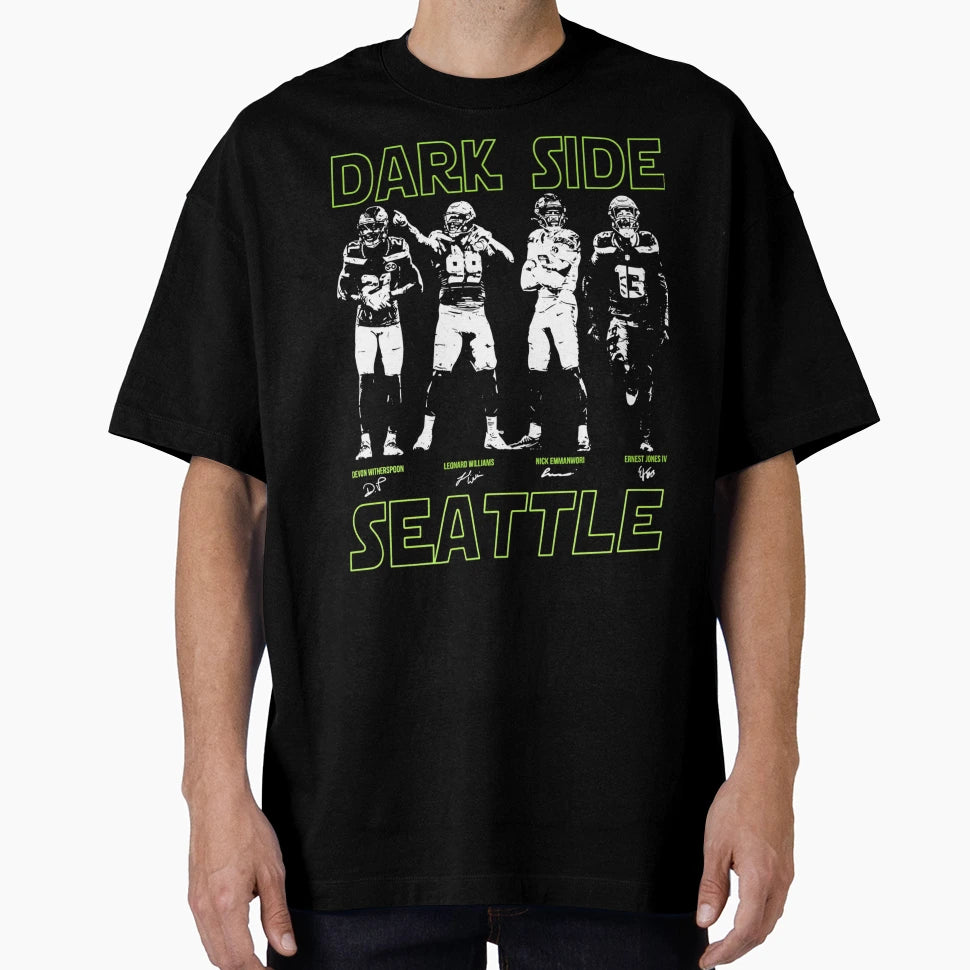 Dark Side Seattle T-Shirt - Trendy Graphic for Adults - T-Shirt, Sweatshirt, Hoodie