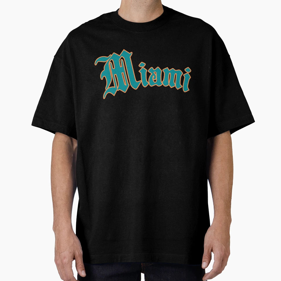 Miami Florida Throwback Hometown Pride T-Shirt - Trendy Graphic Men Women - T-Shirt, Sweatshirt, Hoodie