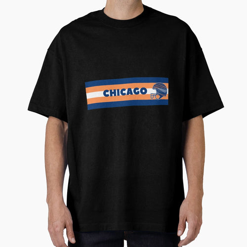 Chicago Football Gift T-Shirt - Custom Art Print Men Women - T-Shirt, Sweatshirt, Hoodie
