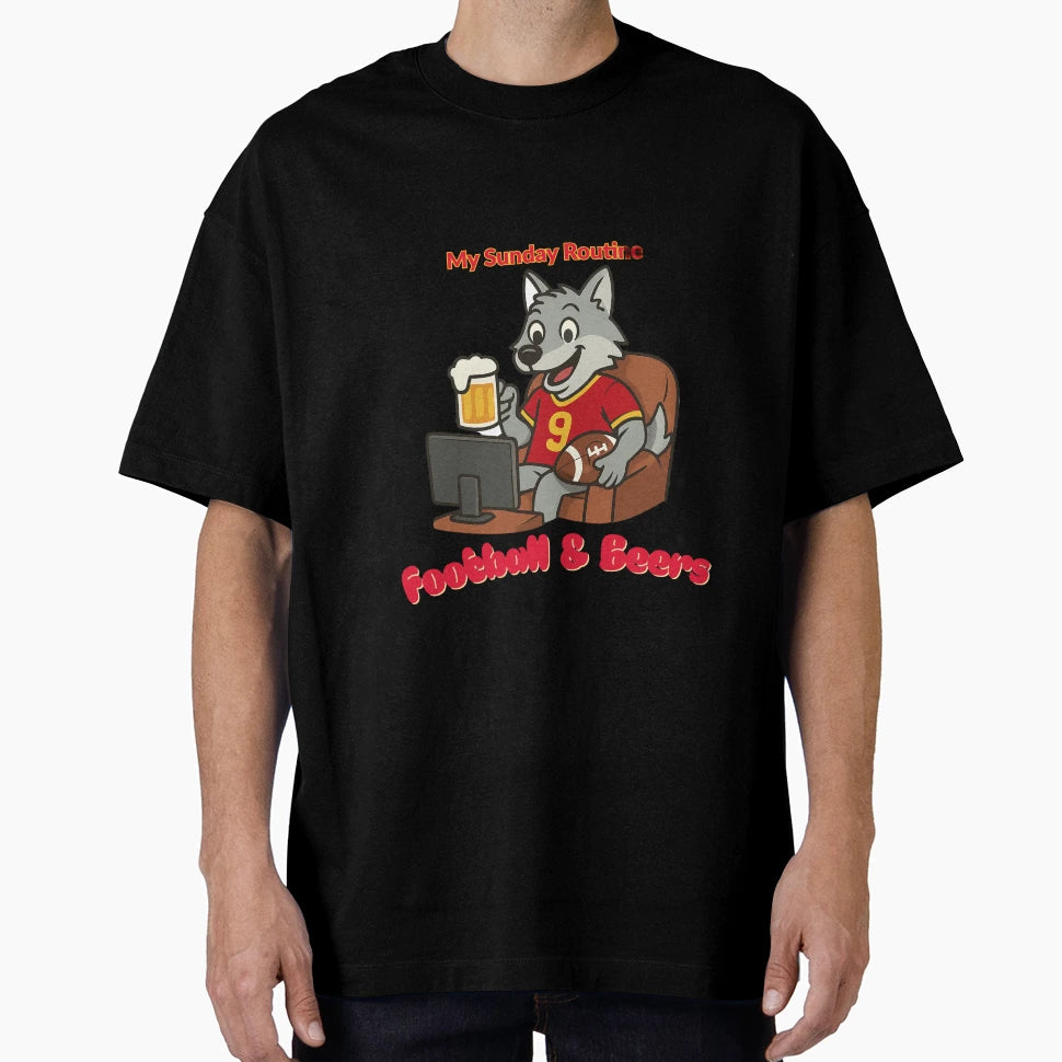 Kansas City Chiefs My Sunday Routine Kc T-Shirt - Trendy Graphic Men Women - T-Shirt, Sweatshirt, Hoodie