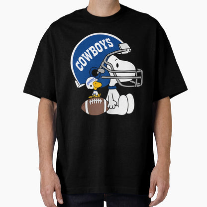 Snoopy And Woodstock Dallasnoopy Cowboys T-Shirt - Streetwear Style Unisex - T-Shirt, Sweatshirt, Hoodie