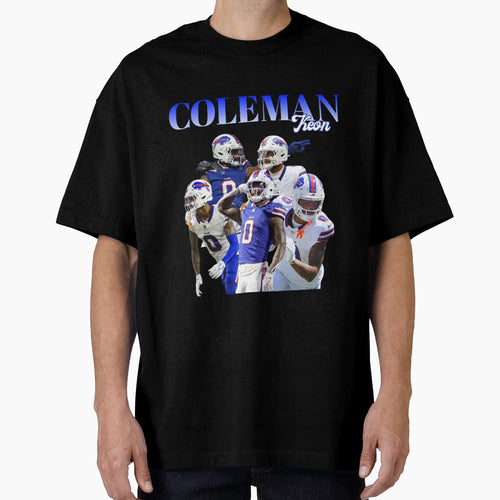 Keon Coleman Bills T-Shirt - Fun Novelty Design for Adults - T-Shirt, Sweatshirt, Hoodie