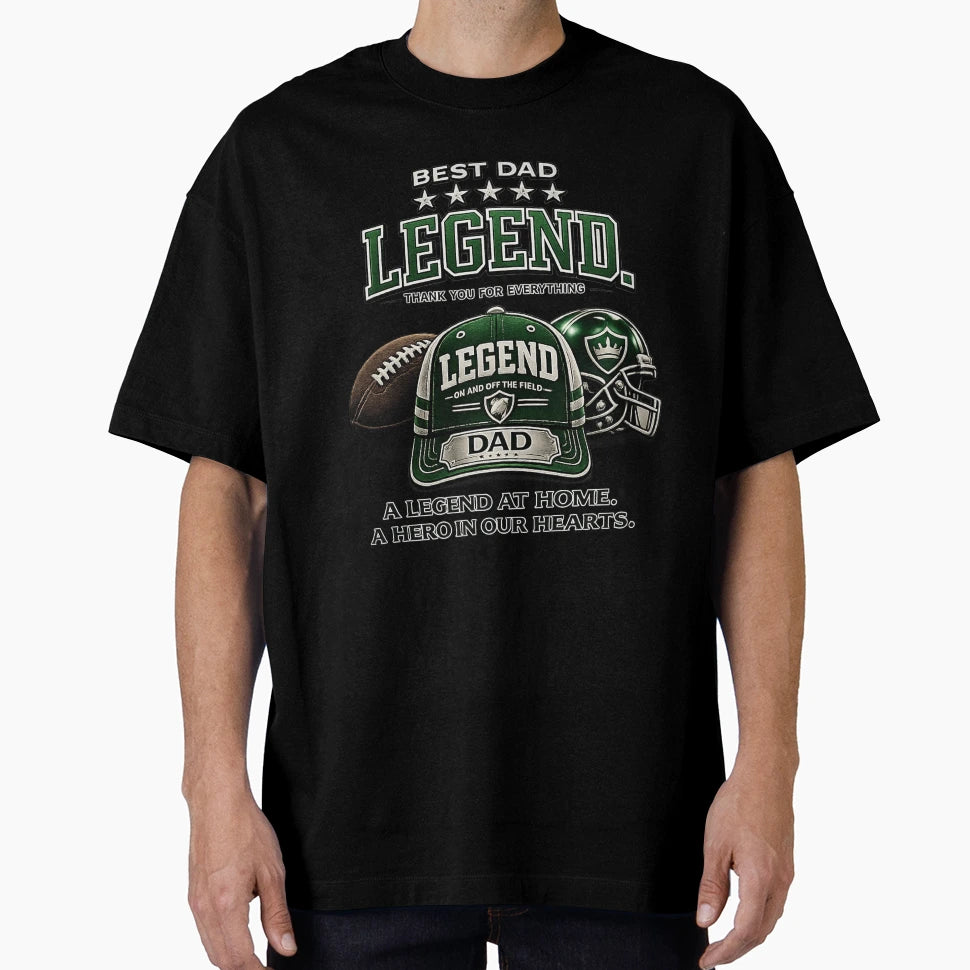 Dad Legend Greenbaseball Cap T-Shirt - Trendy Graphic for Adults - T-Shirt, Sweatshirt, Hoodie