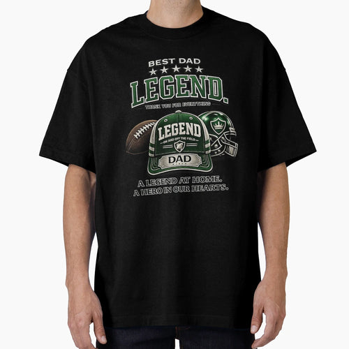 Dad Legend Greenbaseball Cap T-Shirt - Trendy Graphic for Adults - T-Shirt, Sweatshirt, Hoodie