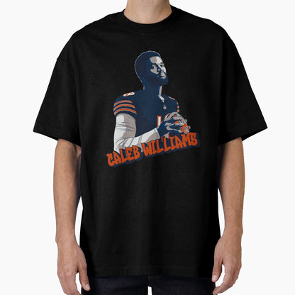 CW Chicago Bears Qb Draft Graffiti Art T-Shirt - Unique Graphic Men Women - T-Shirt, Sweatshirt, Hoodie