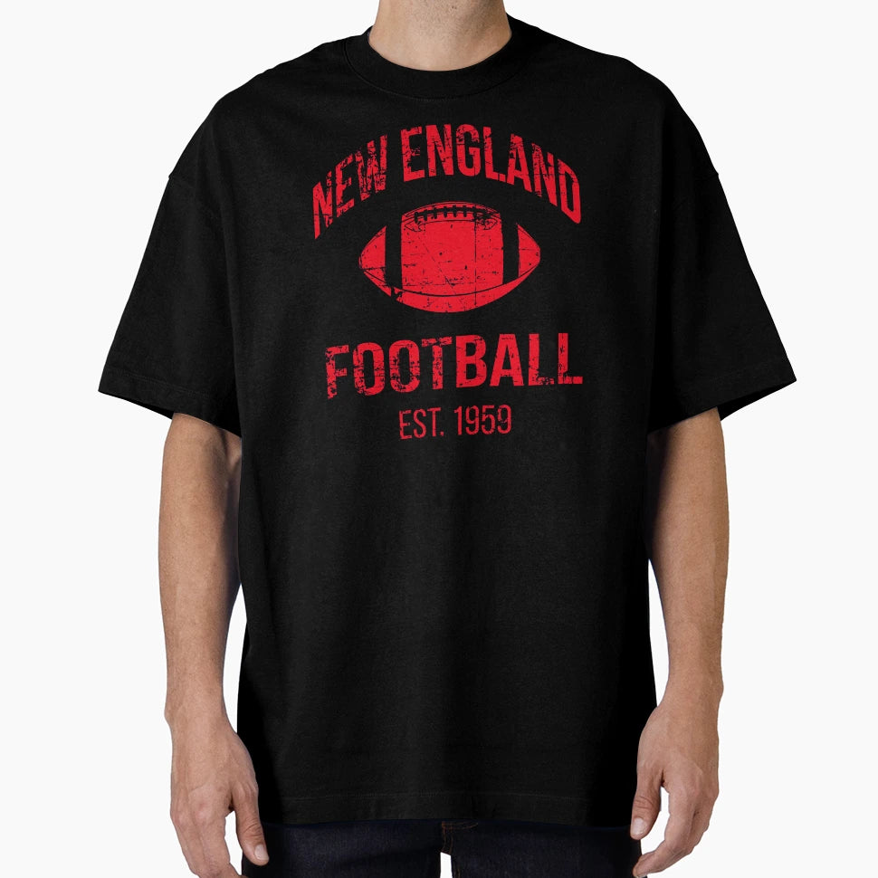 New England Football Team T-Shirt - Minimalist Print Men Women - T-Shirt, Sweatshirt, Hoodie