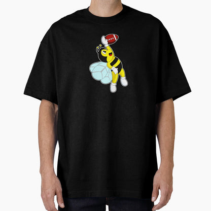 Bee Football Sports T-Shirt - Streetwear Style Unisex - T-Shirt, Sweatshirt, Hoodie