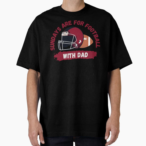 Sundays Are Football Dad T-Shirt - Aesthetic Graphic Men Women - T-Shirt, Sweatshirt, Hoodie