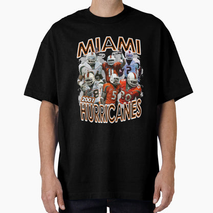 2001 Miami Championship Team White T-Shirt - Novelty Apparel Men Women - T-Shirt, Sweatshirt, Hoodie