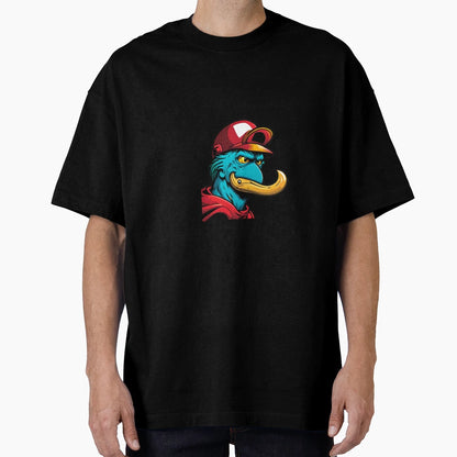 Cartoon Baseball Cap And Uniform T-Shirt - Minimalist Print for Adults - T-Shirt, Sweatshirt, Hoodie